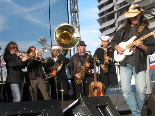 With Southside Johnny and the Asbury Jukes - MetLife Stadium - November 14, 2010